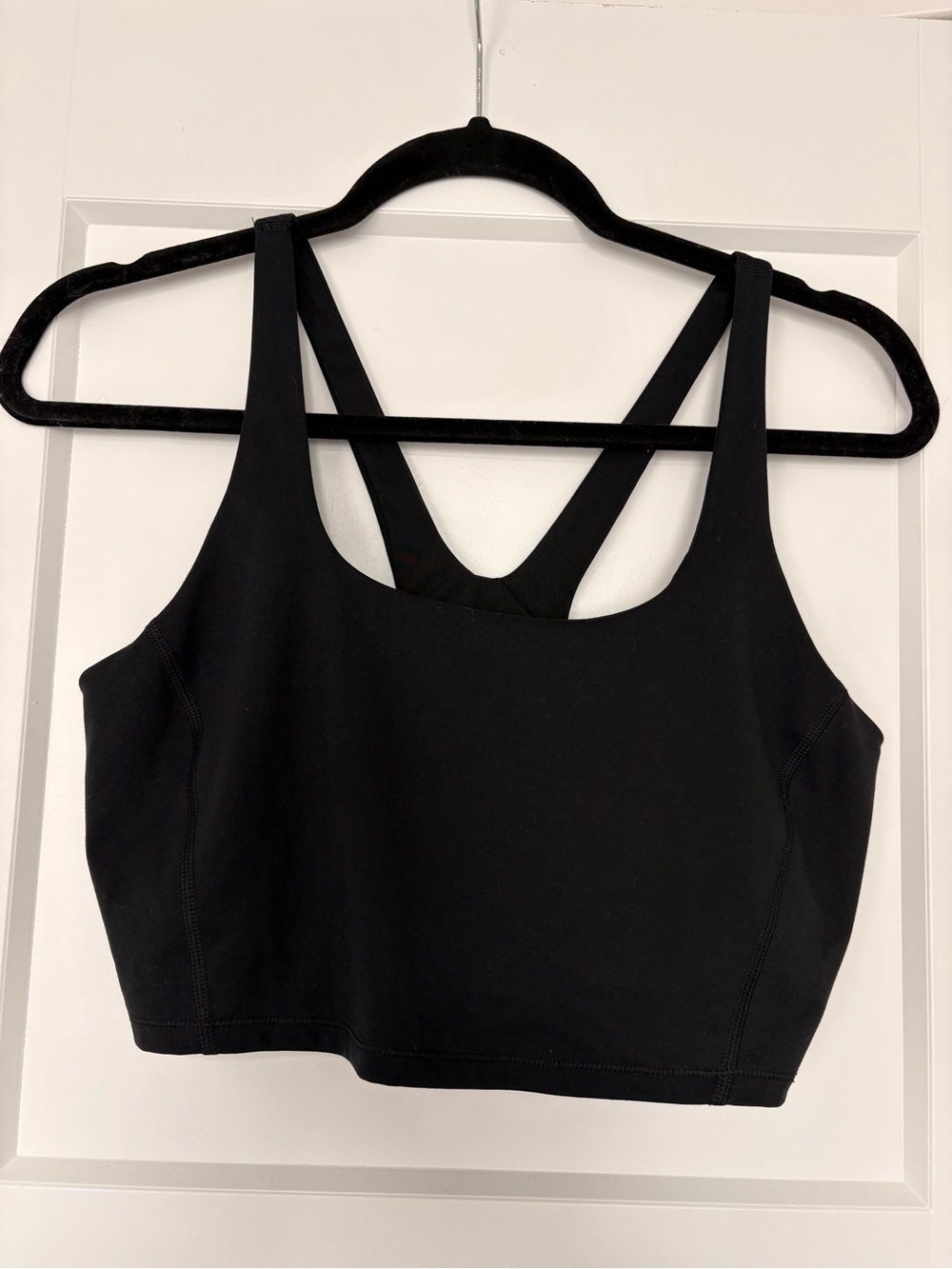 all in motion Black Strappy Low-Impact Sports Bralette